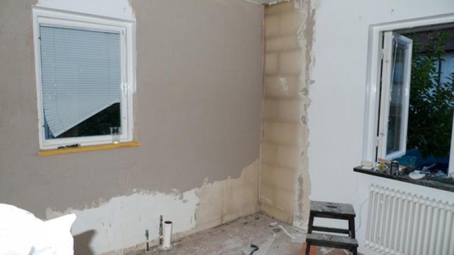 En renovering kan bli stökig